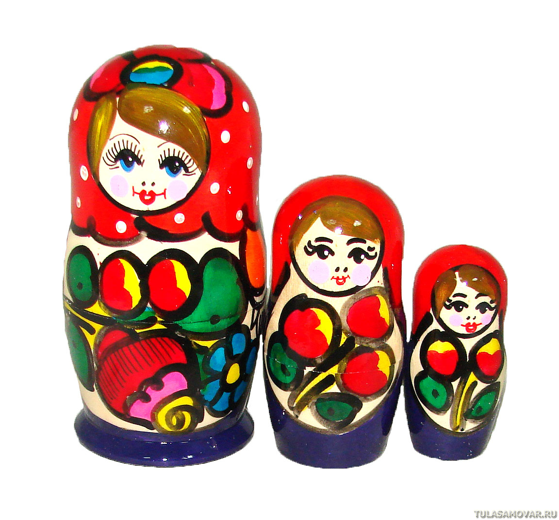 Матрешки разной величины картинки