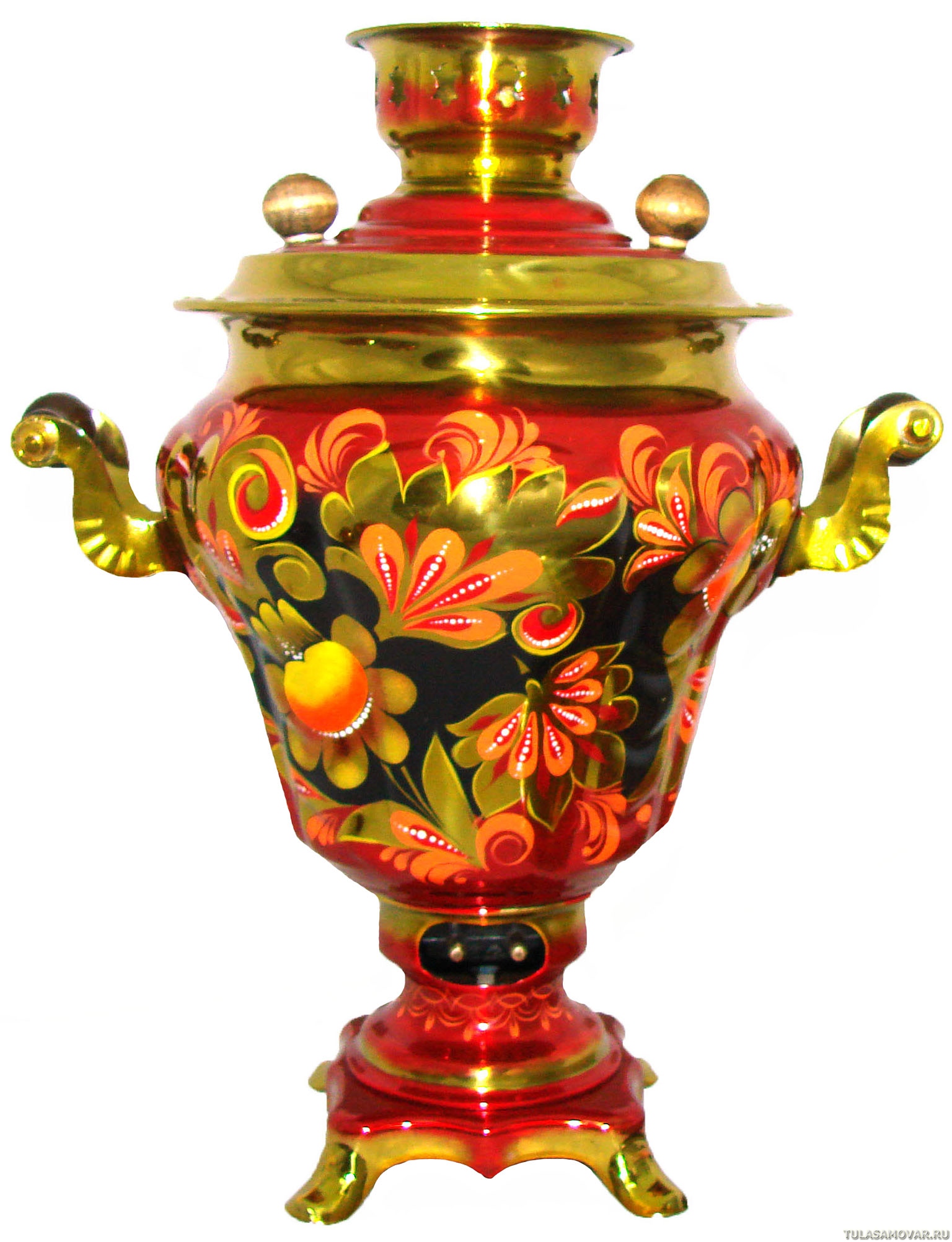 Тульский самовар рисунок