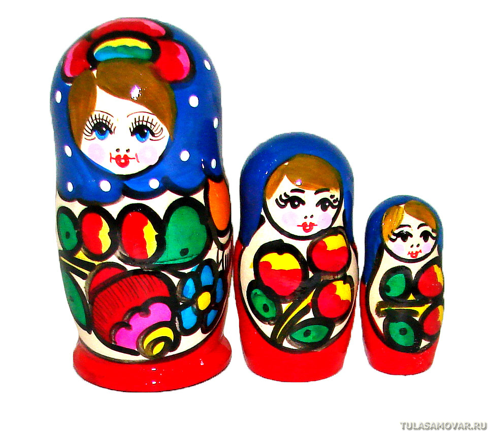 Матрешки разной величины картинки